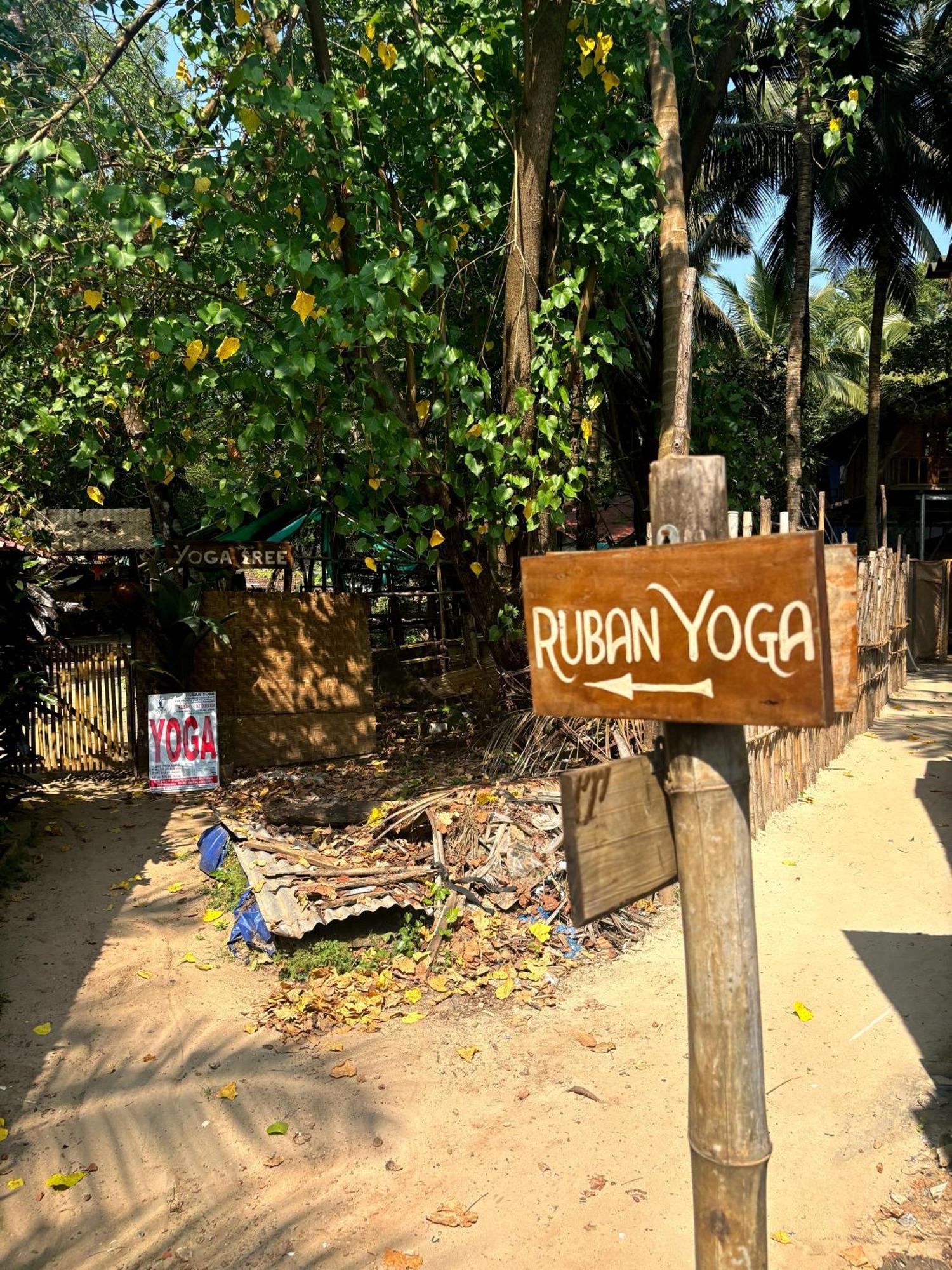 Ruban Yoga Hotel Palolem Exterior foto